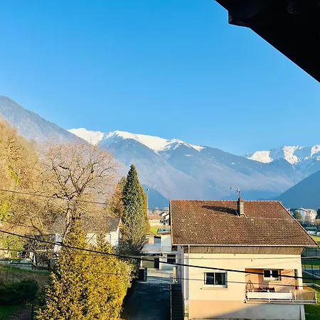 Cocon Savoyard 2 King Size Vue Alpes Albertville